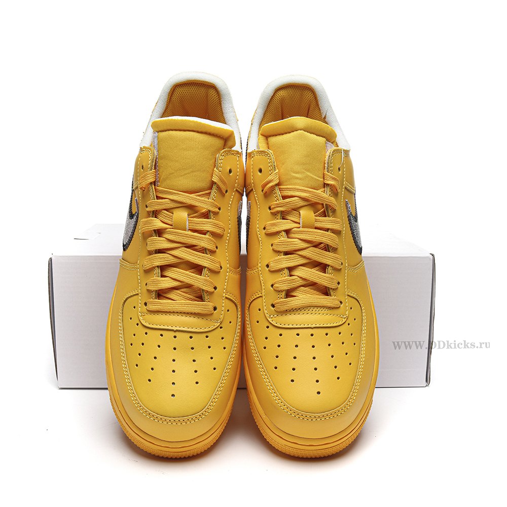 DD Nike Air Force 1 Low Off-White ICA University Gold