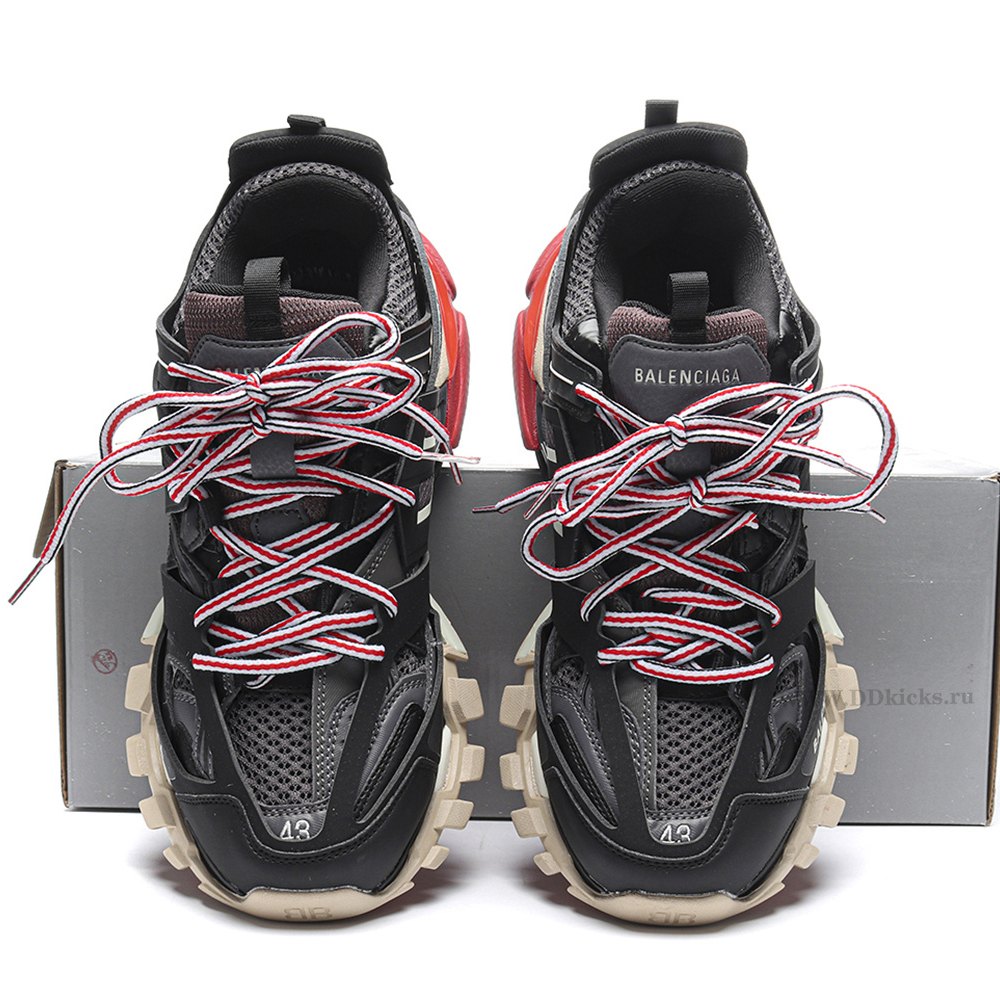 DD Ba1enci*ga Track Black Grey Red