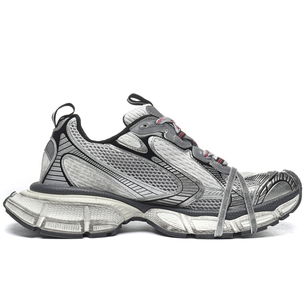 DD Ba1enci*ga 3XL Grey White Red