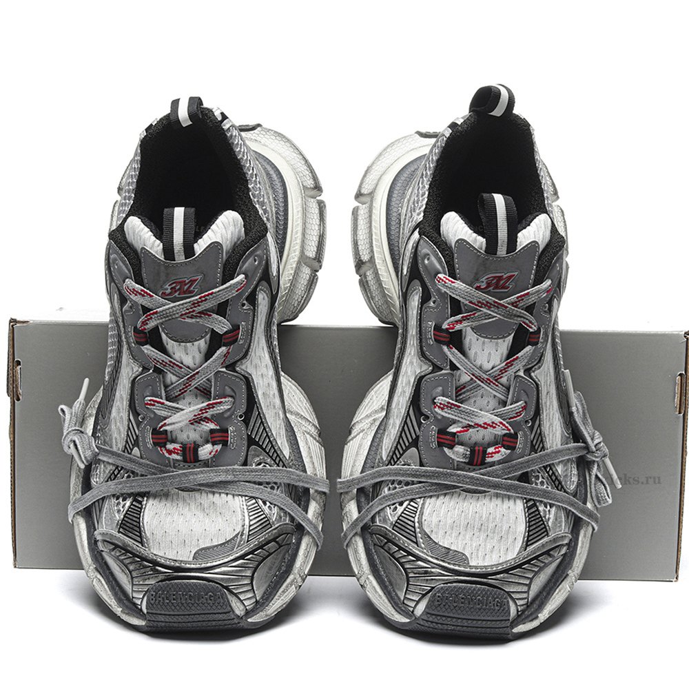 DD Ba1enci*ga 3XL Grey White Red