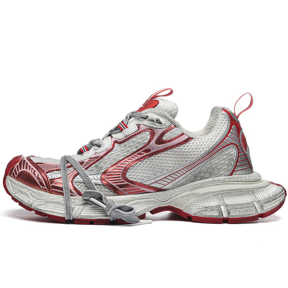 DD Ba1enci*ga 3XL White Red