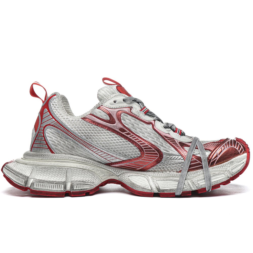 DD Ba1enci*ga 3XL White Red