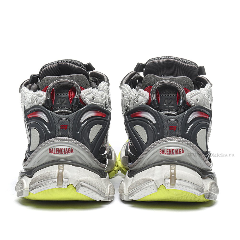 DD Ba1enci*ga Runner Black White Red Neon Yellow