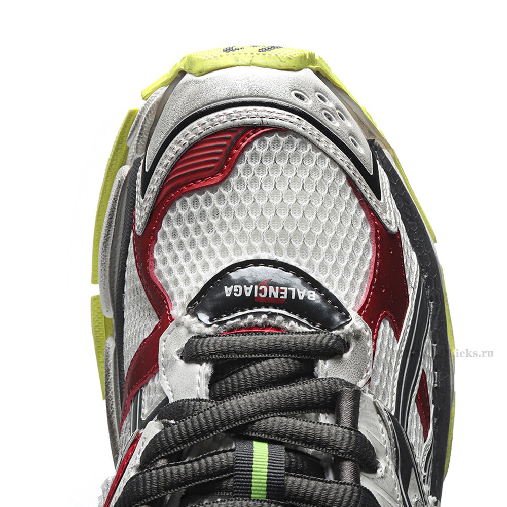 DD Ba1enci*ga Runner Black White Red Neon Yellow