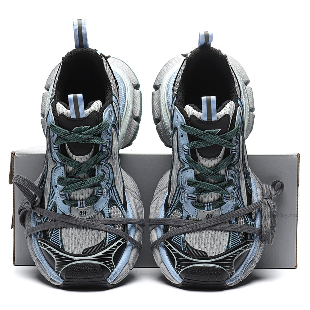 DD Ba1enci*ga 3XL Green Blue