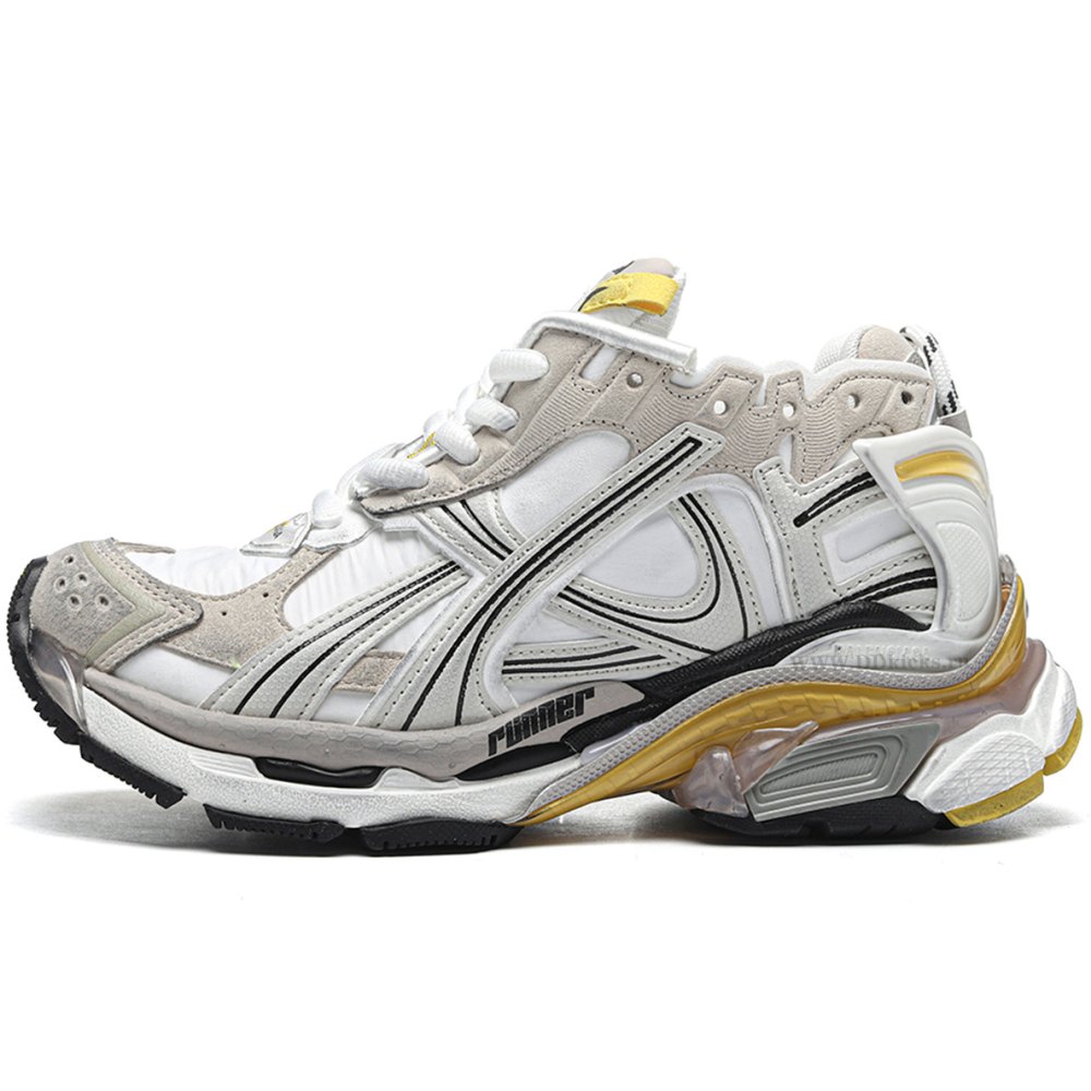 DD Ba1enci*ga Runner Beige Yellow Nylon/Suede
