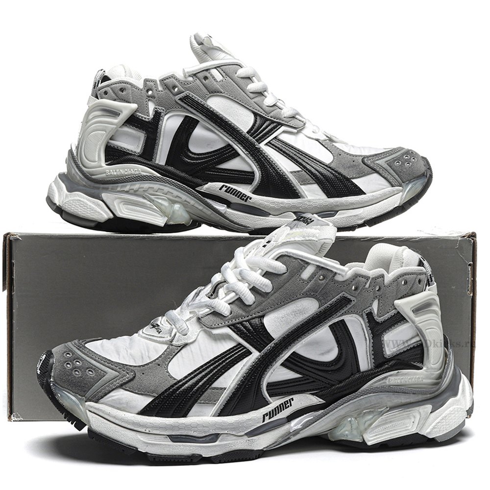 DD Ba1enci*ga Runner Grey White Black