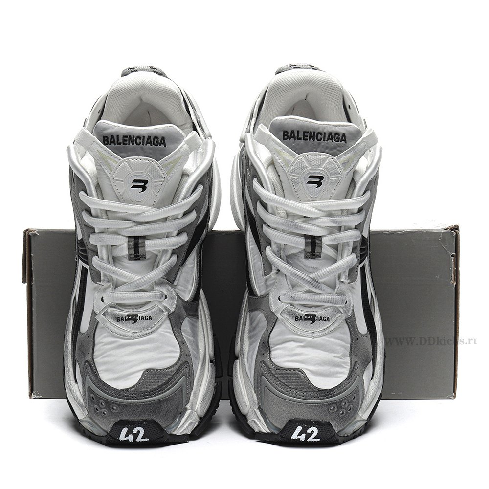 DD Ba1enci*ga Runner Grey White Black
