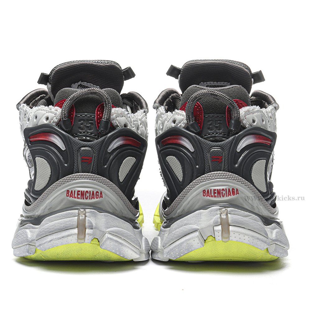 DD Ba1enci*ga Runner Red Grey Yellow