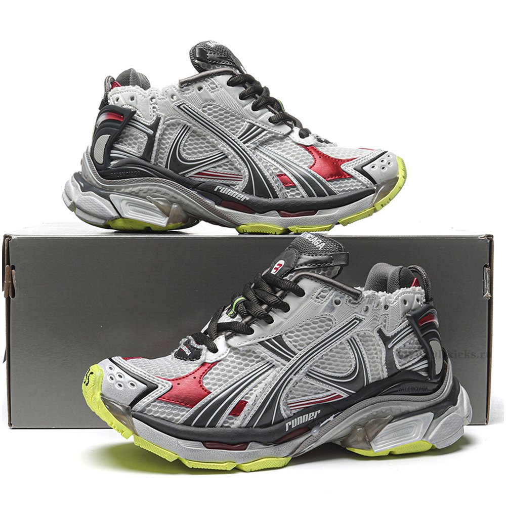 DD Ba1enci*ga Runner Red Grey Yellow