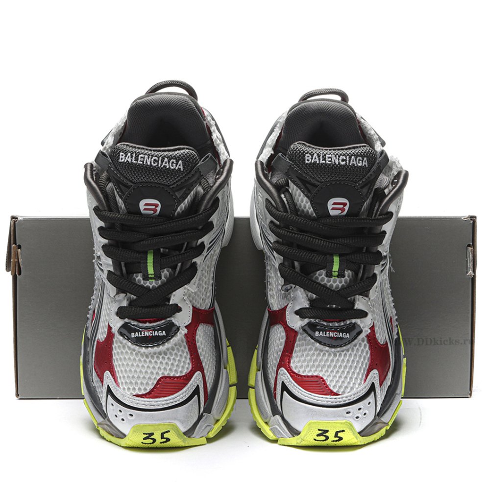 DD Ba1enci*ga Runner Red Grey Yellow