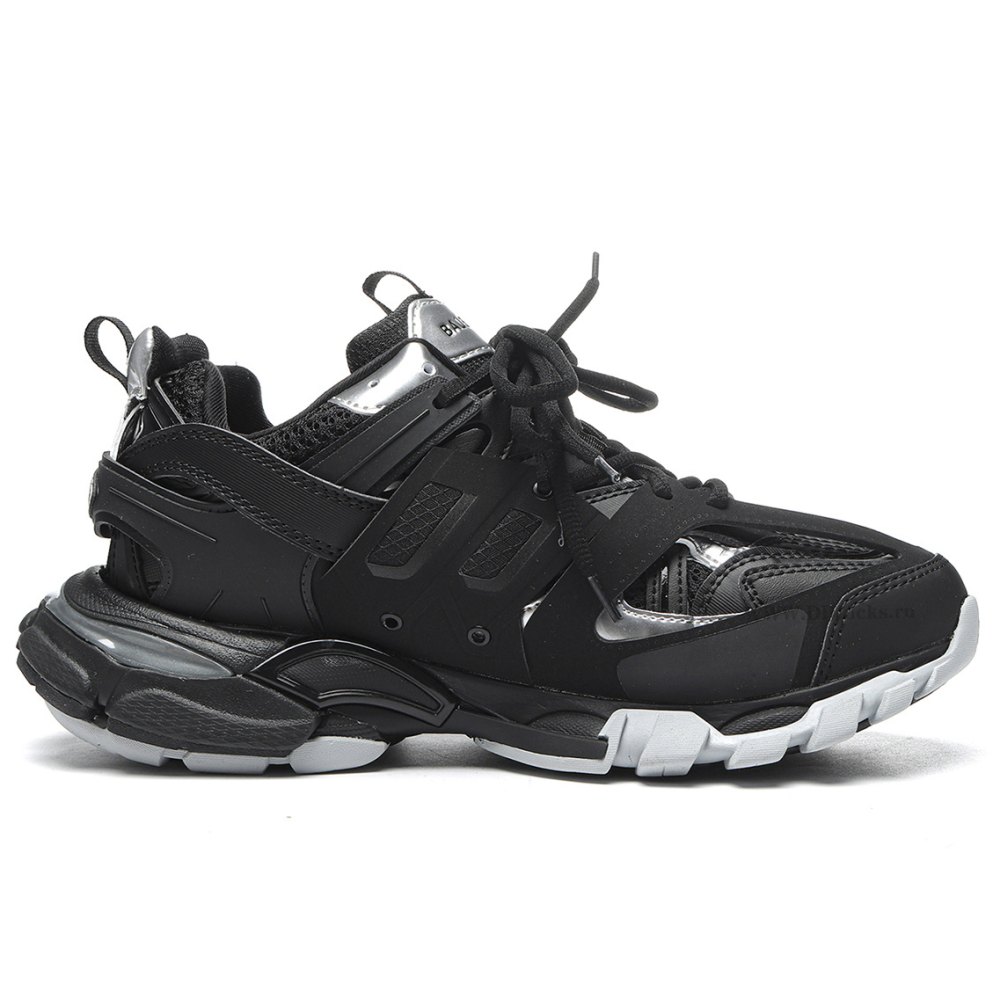 DD Ba1enci*ga Track Black Silver