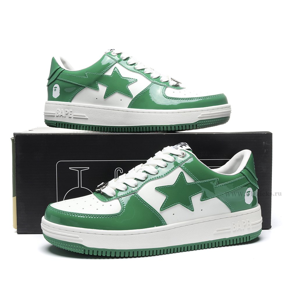 DD A Bathing Ape Bape STA Low Green