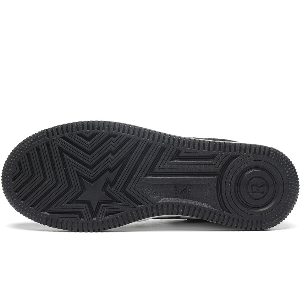 DD A Bathing Ape Bape STA Low Black