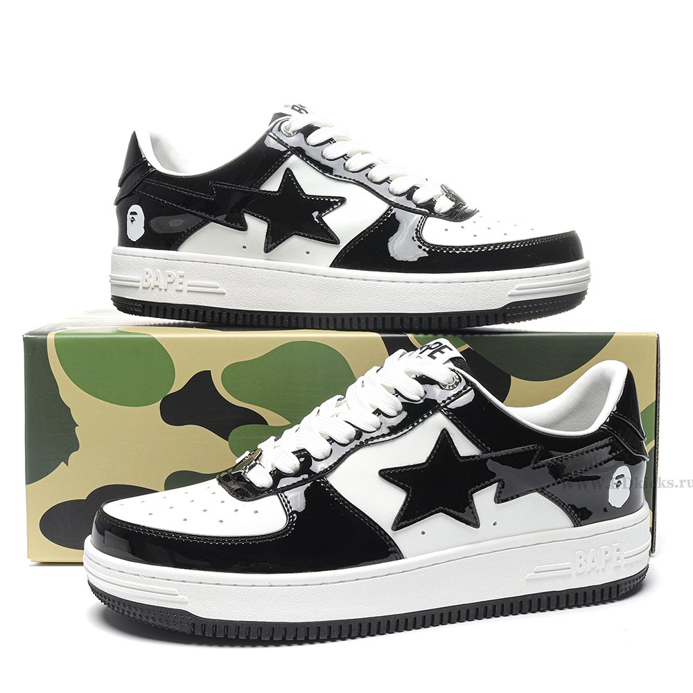 DD A Bathing Ape Bape STA Low Black