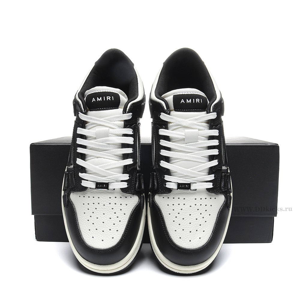 DD Amiri Skel Top Low 'Black White'
