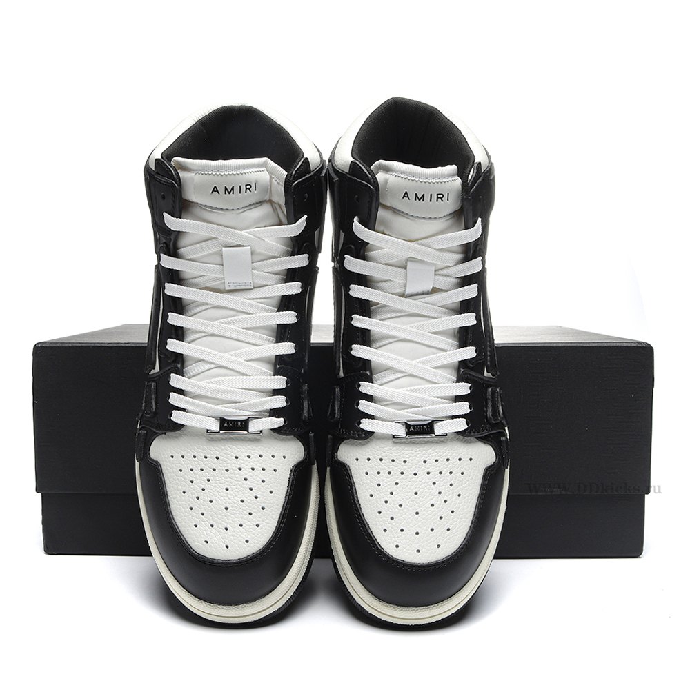 DD Amiri Skel Top High 'Black White'