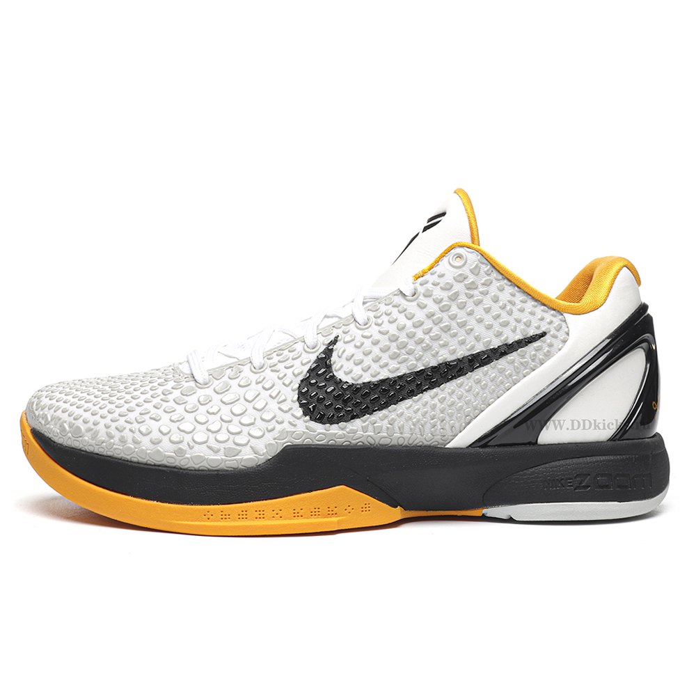 DD Nike Kobe 6 Protro Playoff Pack White Del Sol