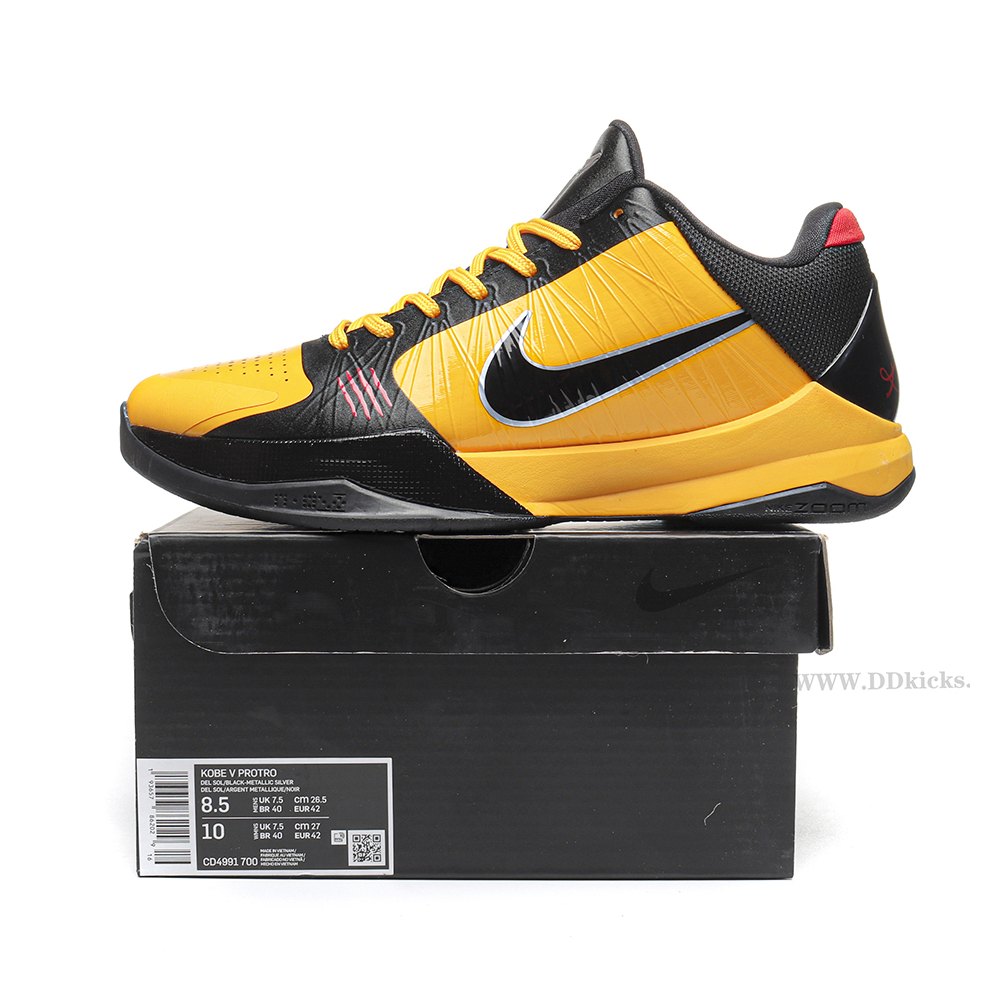 DD Nike Kobe 5 Protro Bruce Lee