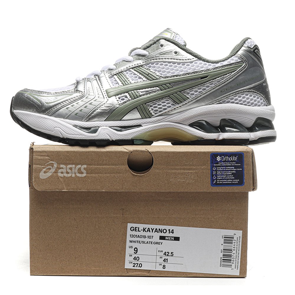 dd As*ic*s gel-kayano 14 white pure silver slate grey sage-1201a019-107