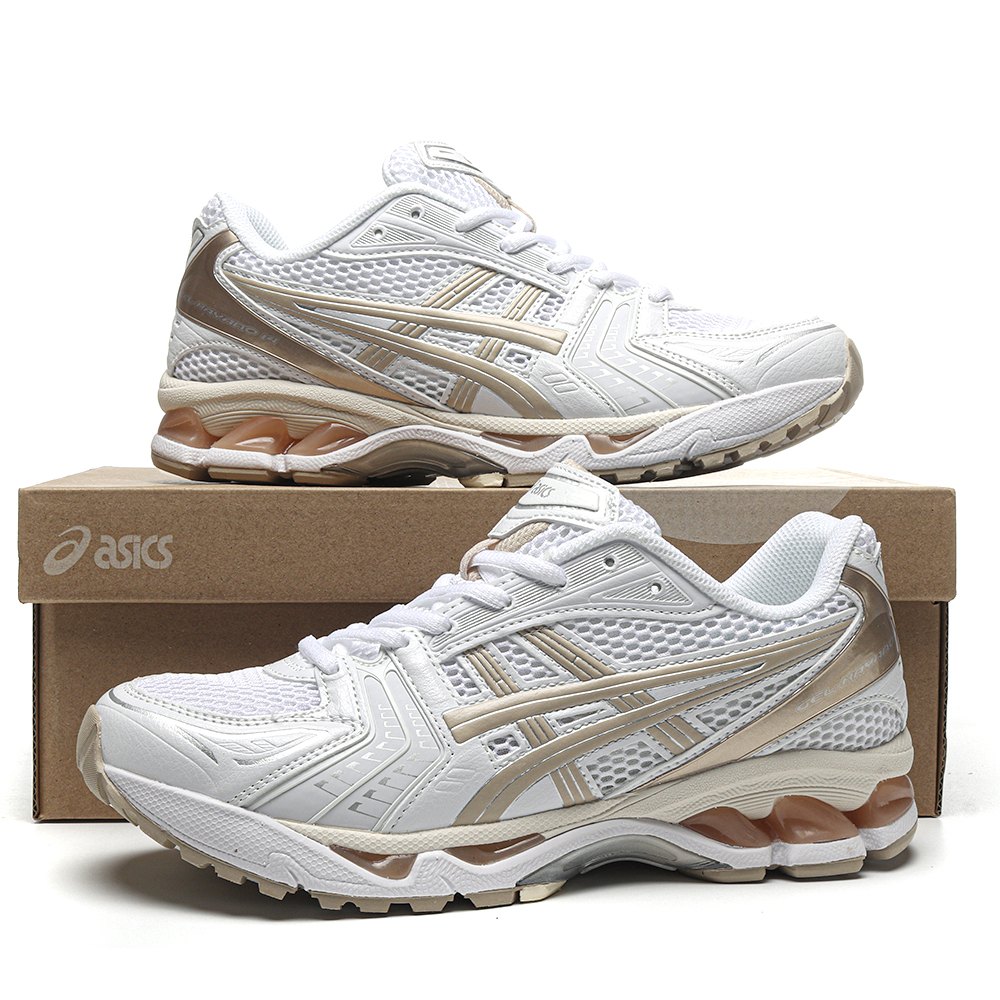 dd As*ic*s gel-kayano 14 white simply taupe (women's)-1202a056-110