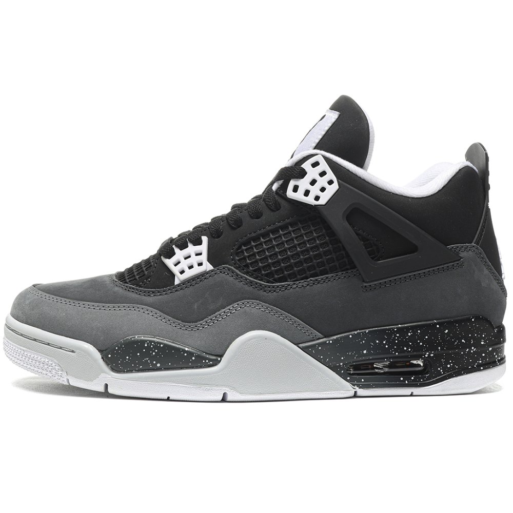 DD  Jordan 4 Retro Fear (2024) Black White Anthracite Black Pure Platinum-FQ8138002