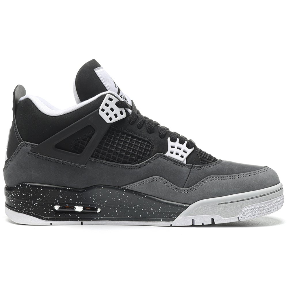 DD  Jordan 4 Retro Fear (2024) Black White Anthracite Black Pure Platinum-FQ8138002