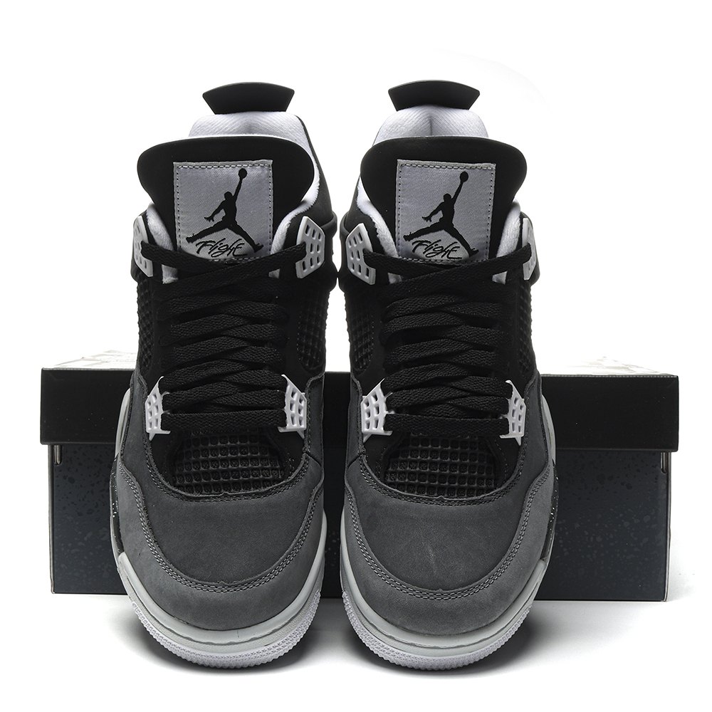 DD  Jordan 4 Retro Fear (2024) Black White Anthracite Black Pure Platinum-FQ8138002