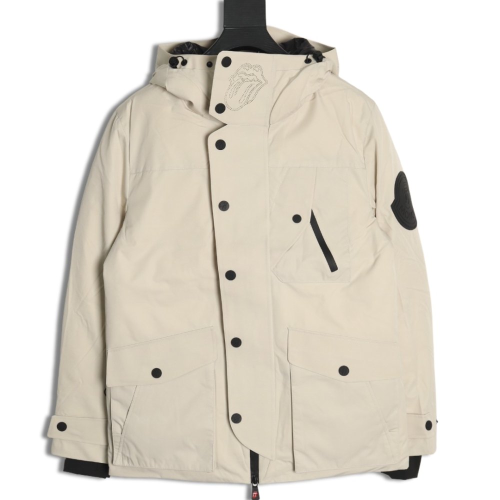 DDMonc*er/Mouth 24Fw Rolling Stone Big Tongue Co-branded Down Jacket