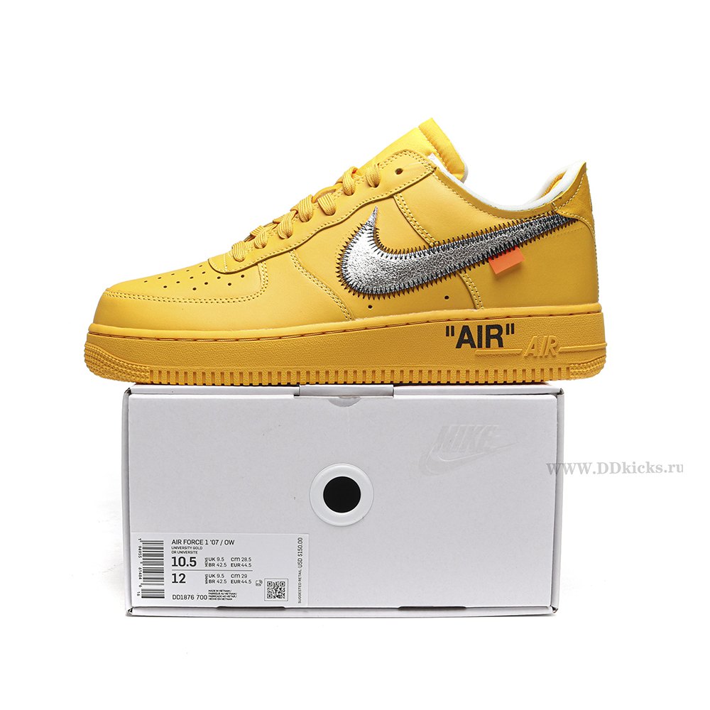 DD OFF-WHITE x Air Force 1 Low "07 "MCA"