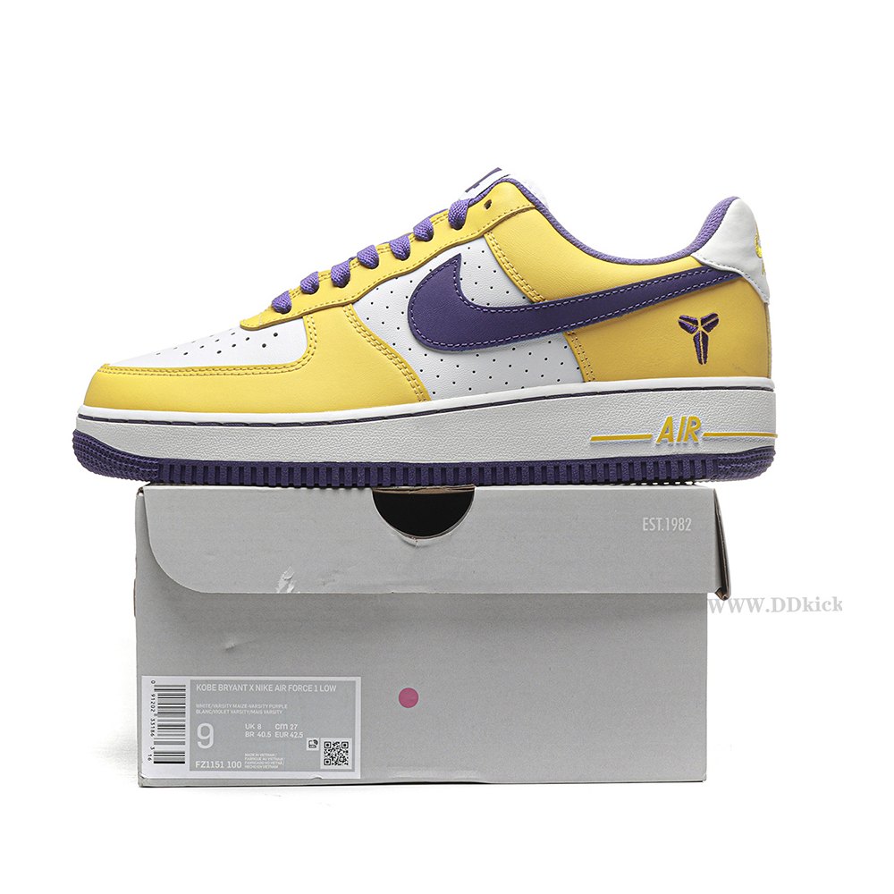 DD Kobe Bryant x Nike Air Force 1 Low Retro QS