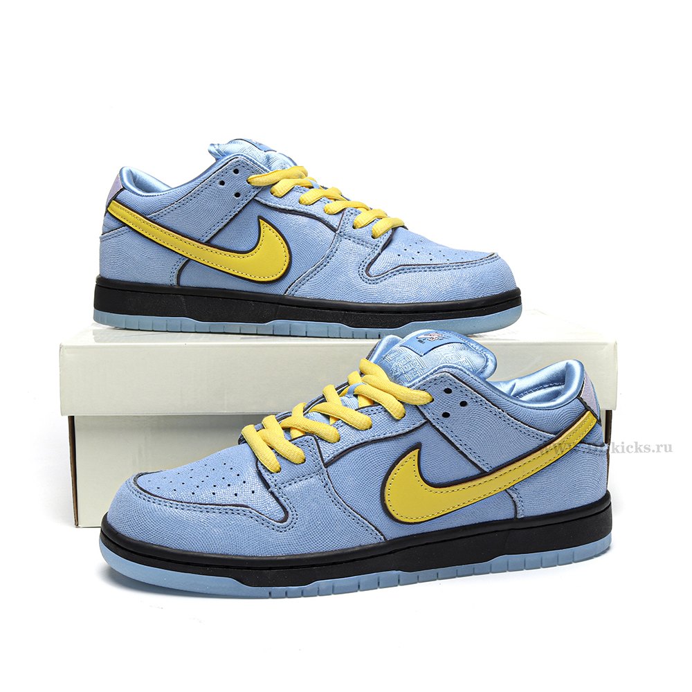 DD Dunk SB Low X The Powerpuff Girls Bubbles