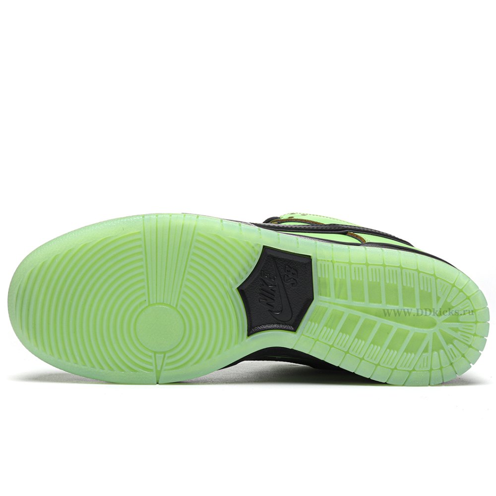 DD Dunk SB Low X The Powerpuff Girls Buttercup