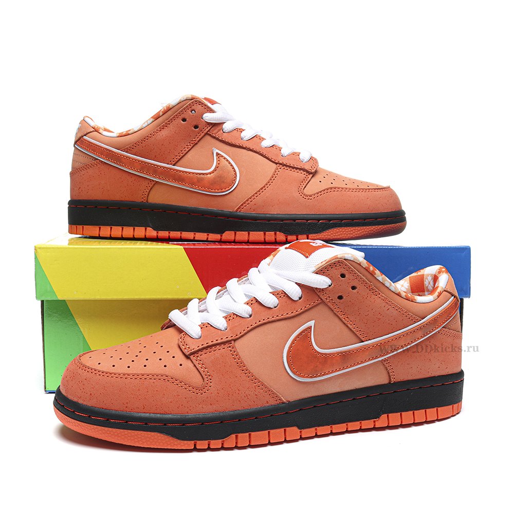 DD Nike SB Dunk Low Concepts Orange Lobster