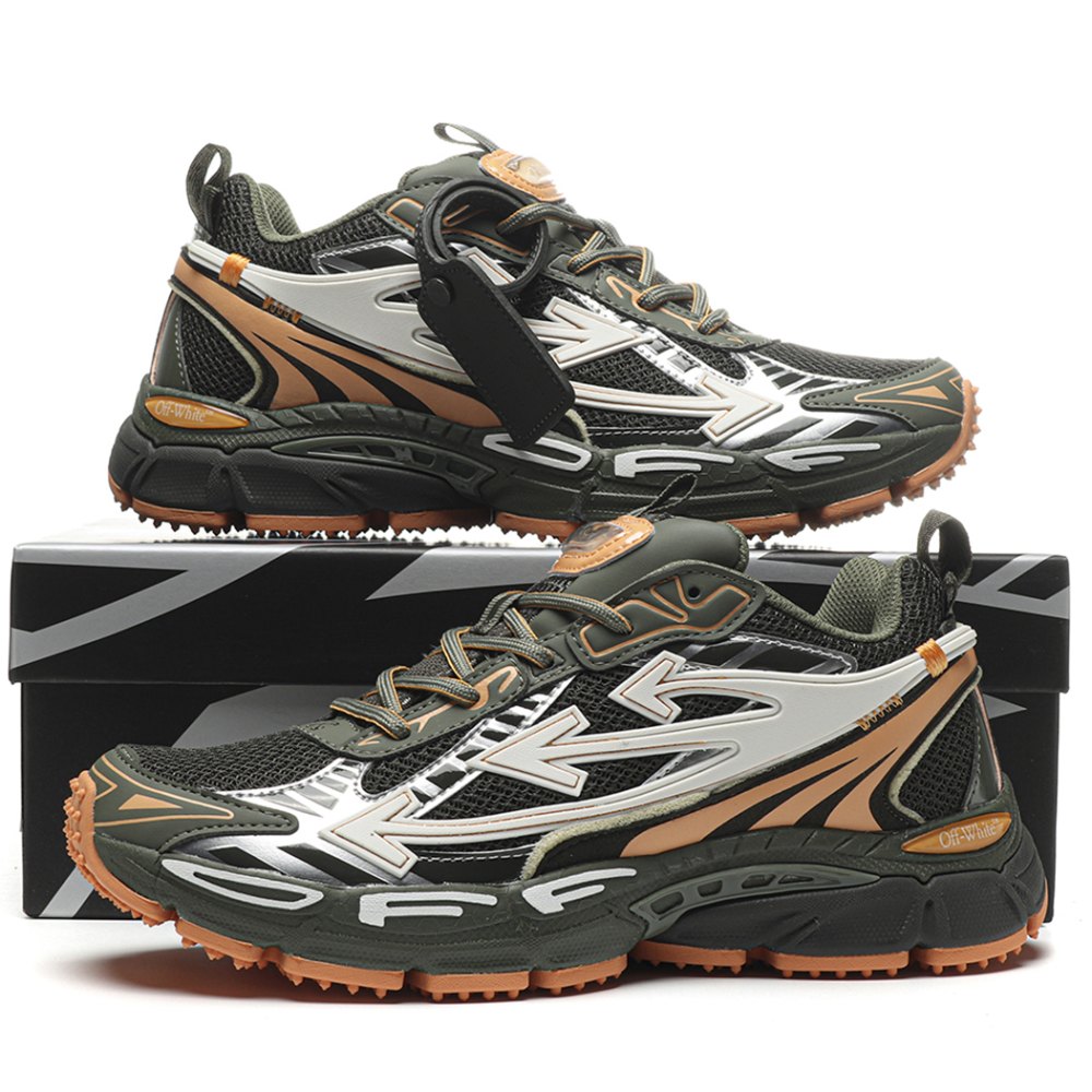 DD OFF-WHITE Be Right Green/Orange