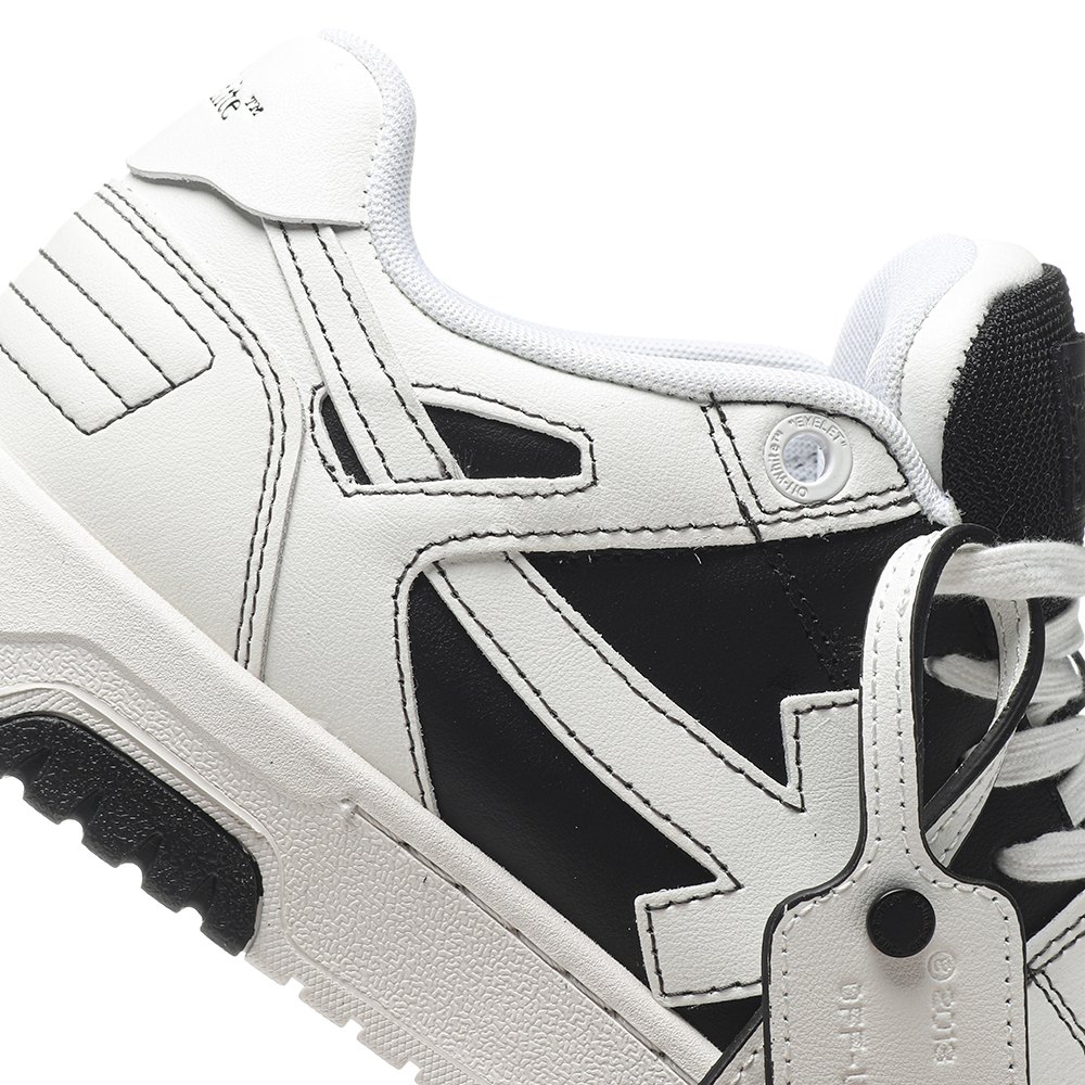 DD OFF-WHITE Out Of Office OOO Low Tops White Black