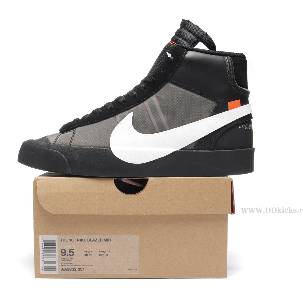 DD Nike Blazer Mid Off-White Grim Reaper