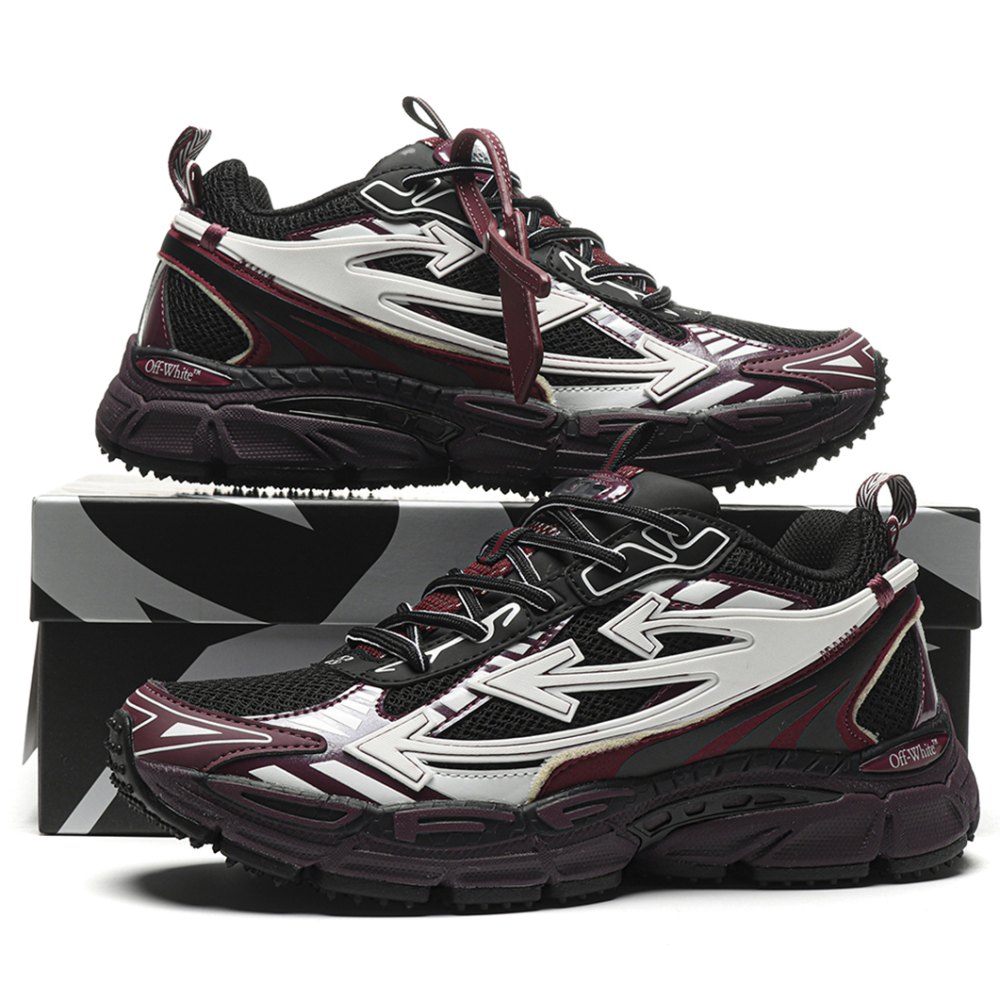 DD OFF-WHITE Be Right Back purple red