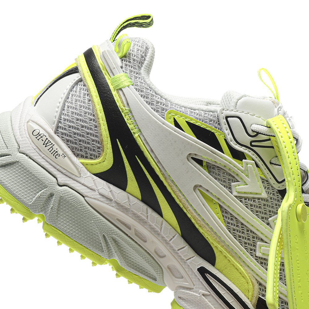 DD OFF-WHITE Be Right Back Fluorescent green white