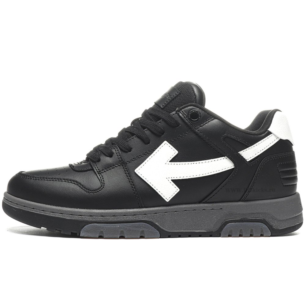 DD OFF-WHITE Out Of Office OOO Low Tops Black Grey White FW23