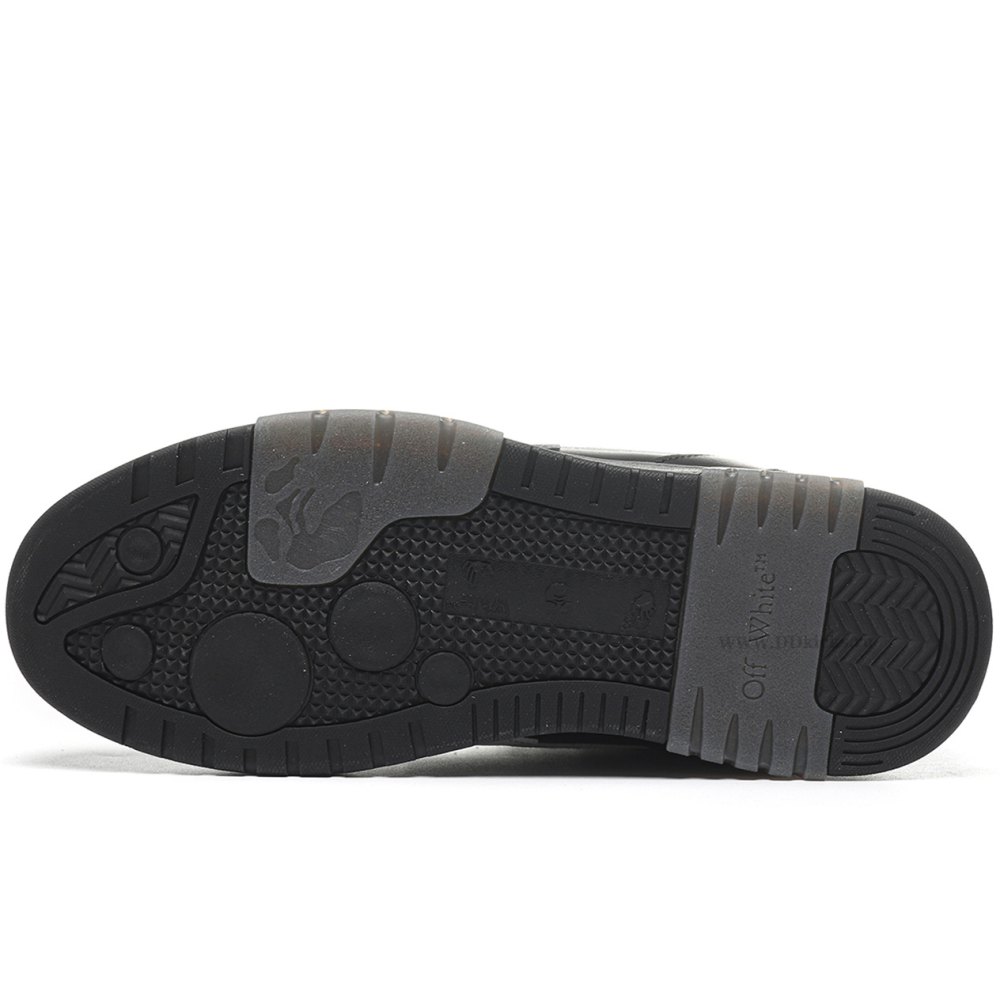 DD OFF-WHITE Out Of Office OOO Low Tops Black Grey White FW23