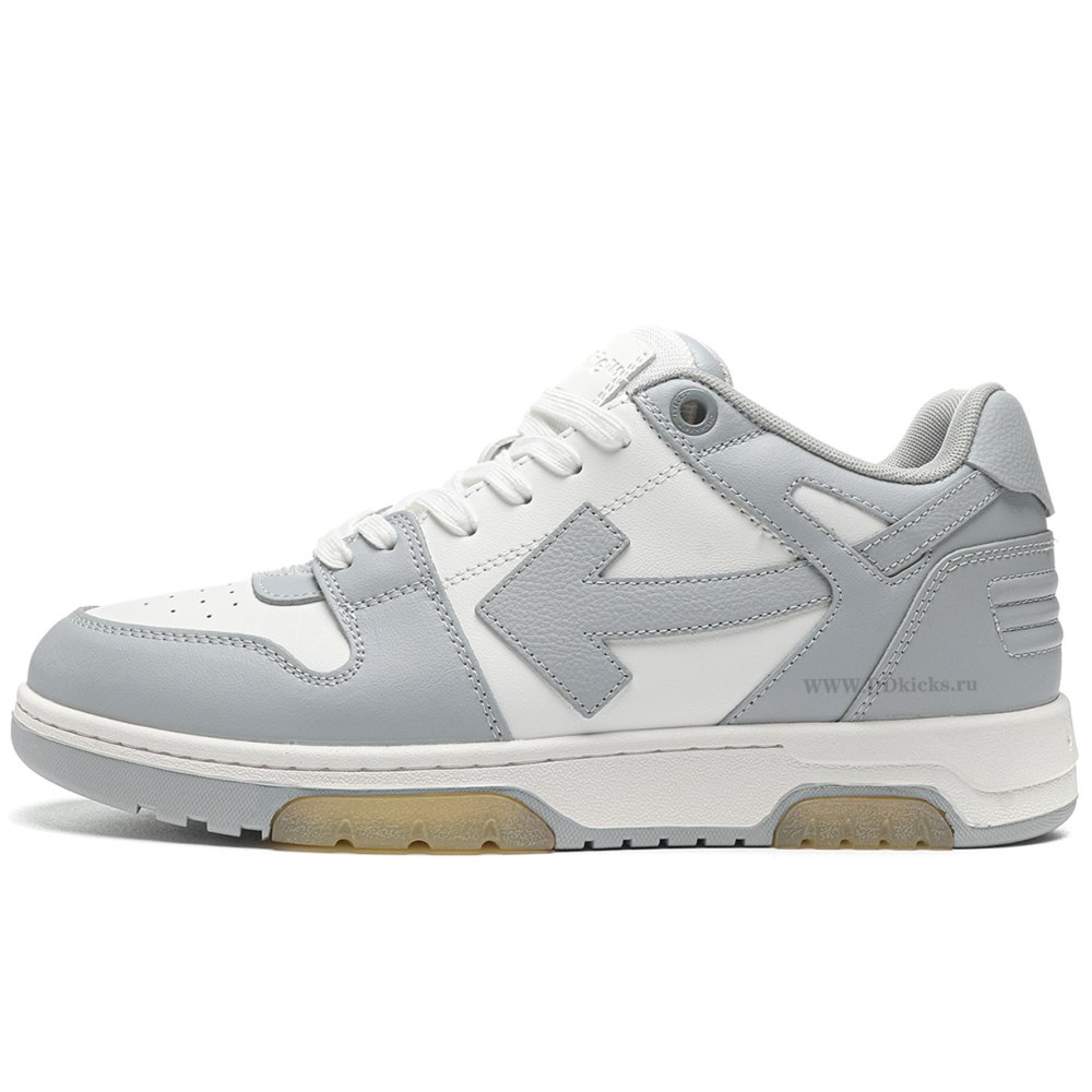 DD OFF-WHITE Out Of Office "OOO" Low Tops Grey White