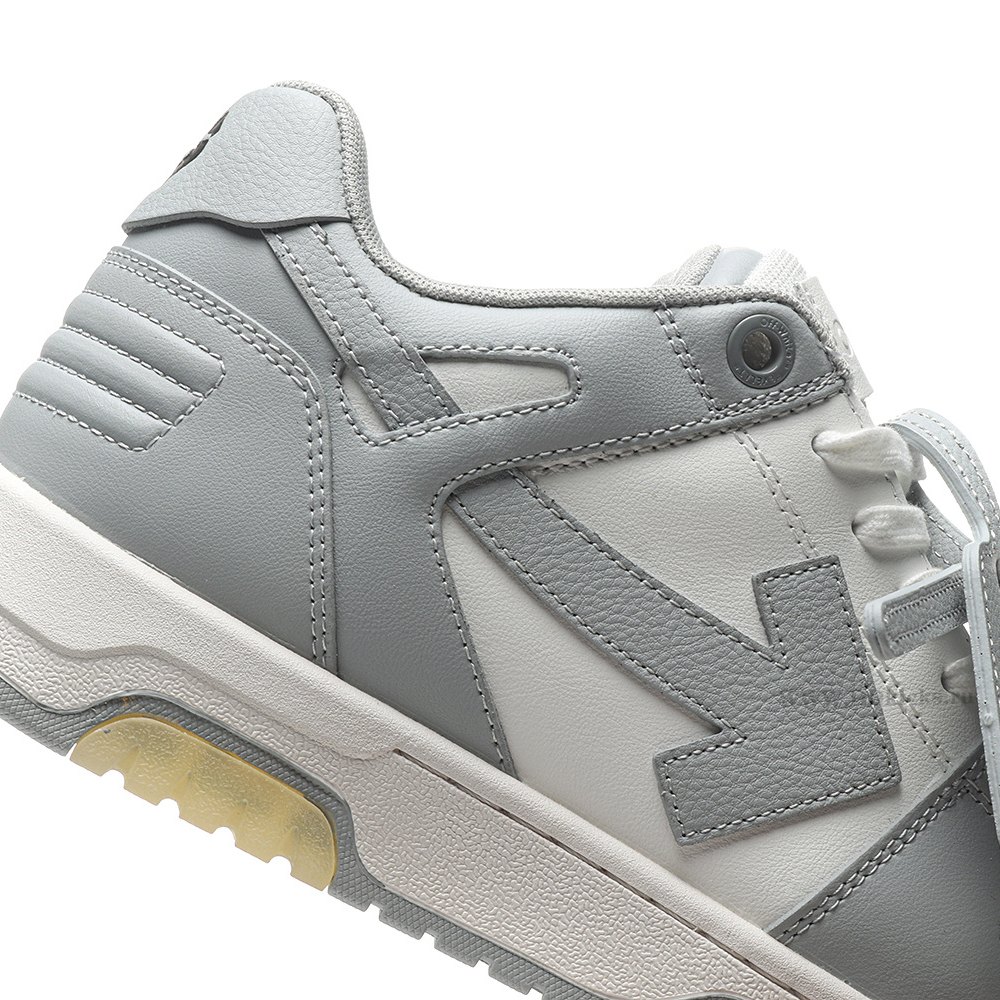 DD OFF-WHITE Out Of Office "OOO" Low Tops Grey White