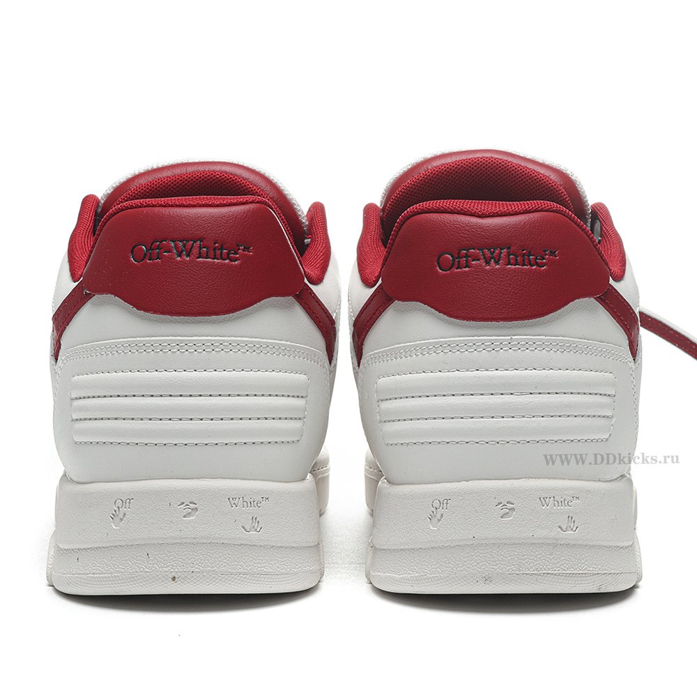DD OFF-WHITE Out Of Office OOO Low Tops 2024 Lunar New Year Red White