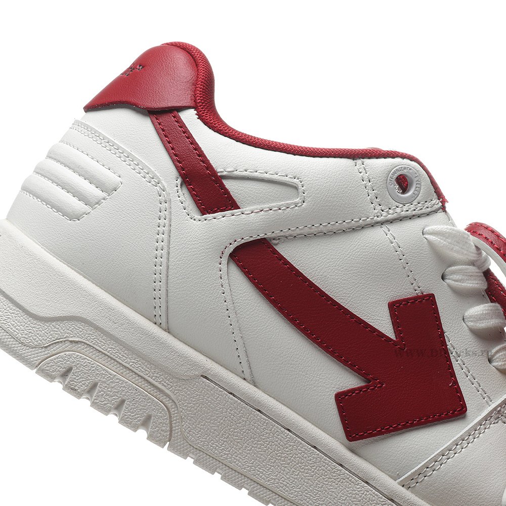 DD OFF-WHITE Out Of Office OOO Low Tops 2024 Lunar New Year Red White