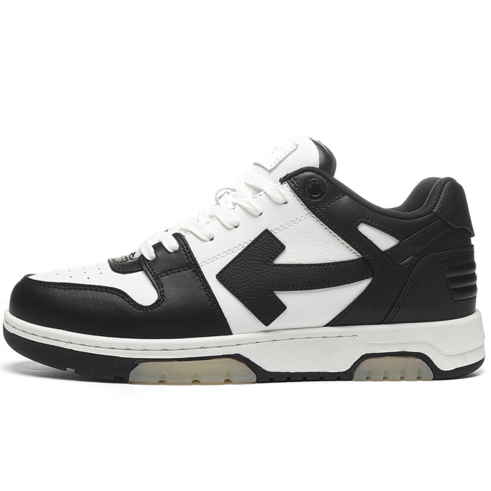 DD OFF-WHITE Out Of Office OOO Low Tops White Black White