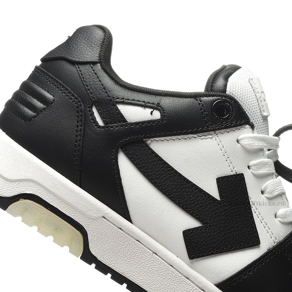 DD OFF-WHITE Out Of Office OOO Low Tops White Black White