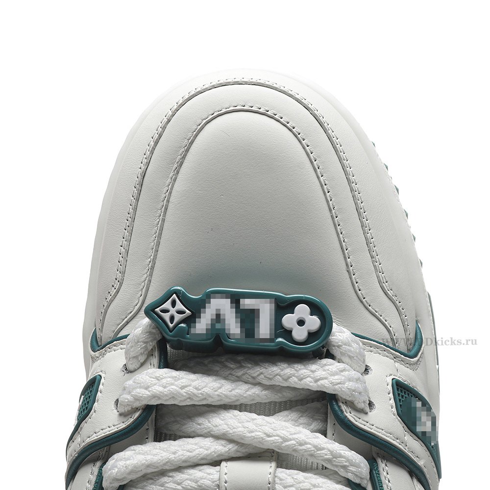 DD Lou1s Vu1tton LV Trainer Maxi Sneaker White Green