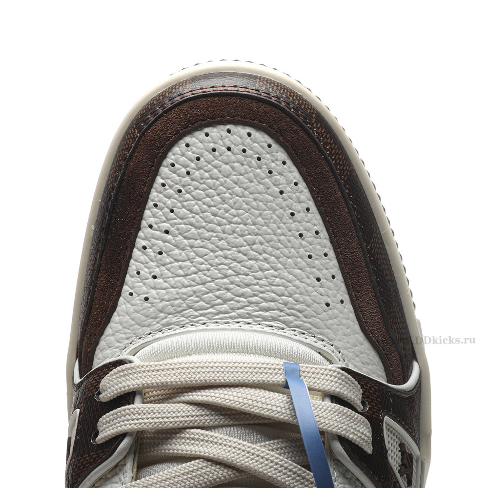DD Lou1s Vu1tton LV Trainer White/ Brown