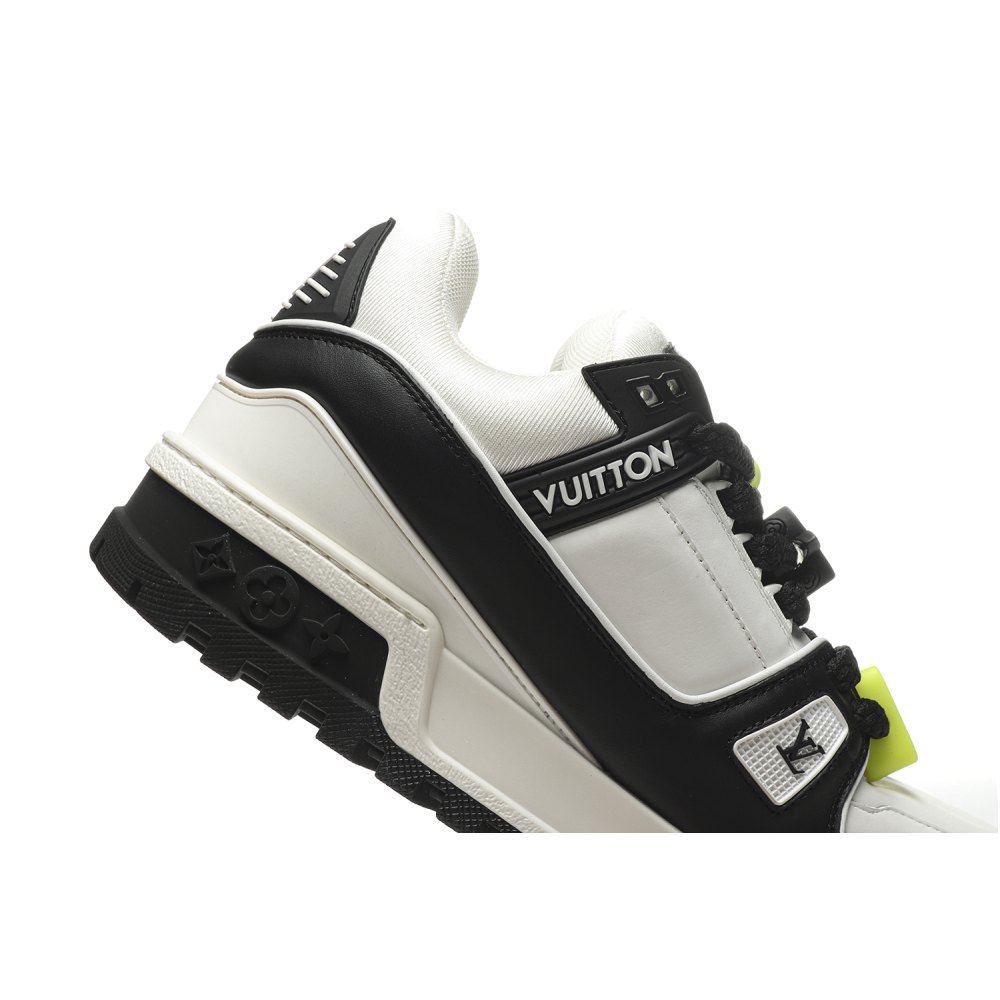 DD Lou1s Vu1tton Trainer Maxi White Black